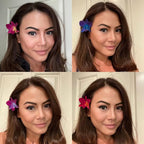 Miami Fresh Orchid Loose Bloom PERISHABLE flowers OrchidClub USA Sunne Tropical DIY lei, food & drink decoration (100 RAINBOW)