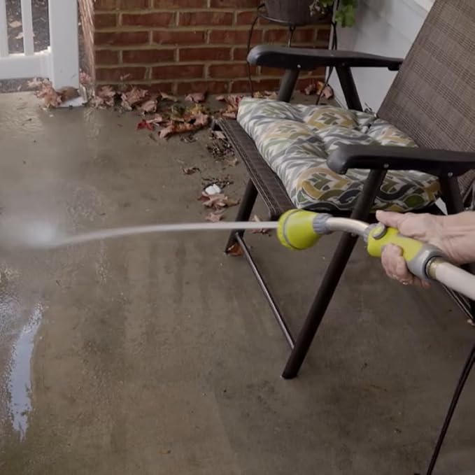 15" Watering Wand, 8 Spray Patterns, Thumb Control