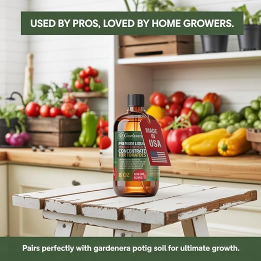 Liquid Power Pepper Fertilizer - Premium Liquid Plant Food for Peppers - Fast-Acting Concentrate for Growth, Strong Roots & High-Yield Harvest - 32 oz - Indoor & Outdoor Use