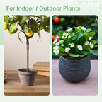 11.8In 3Pcs Grids Plant Pot, Cuttable Covers Flower Pot with 24 Stakes, Abs Plant Protectors Flower, Stoppers Digging Pets for Outdoor Indoor Plants