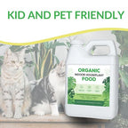 Organic Indoor Houseplant Food - Use on All Live Indoor Plants, Orchids, and Succulents | Concentrated Liquid Fertilizer Alternative (32oz, Mixes to 32 Gallons)