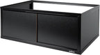 REPTI ZOO Deluxe Terrarium Stacker with Front Sliding Doors, Reptile Tank Stacker Suitable for Stacking 30" W and 12" D Terrariums, 30" W X 12" D X 10.5" H