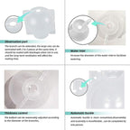 10 Pcs Air Layering Pods,Grafting Kit Reusable Half Transparent Air Layering Propagation Kit Plant Root Growing Box for Fast Propagation Plant Rooting Ball Tree Grow Tubes Plant Propagation Ball