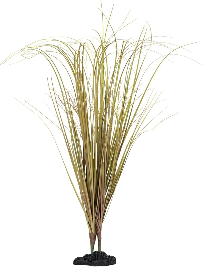 Fake Desert Dry Grass, Artificial Plants for Reptile Tank Accessories, Habitat Decor Fit for Bearded Dragon, Crested Gecko, Leopard Lizard, Chameleon, Artificial Outdoor Plants, Terrarium Decor (1)
