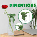 Plant Propagation Buddy – Plant Cutting Holders for Sprouts, Stems & Shoots, Cute & Sturdy Plant Supports for Indoor Gardens & Propagation Stations, Perfect Gift for Plant Lovers (Green, 3 Elephant)