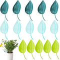 leaflow Plant Pot Watering Funnel,3 Color Leaf Plant Watering Devices,Plant Watering Funnel ，for Indoor and Outdoor Plants(15Pcs)