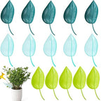 leaflow Plant Pot Watering Funnel,3 Color Leaf Plant Watering Devices,Plant Watering Funnel ，for Indoor and Outdoor Plants(15Pcs)