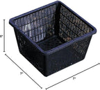 Small Water Garden Pond Aquatic Plastic Mesh Planting Basket Kit, Variety of 8 Pond Plant or Flower Planter Pots for Aquaponics, Hydroponics Slotted Mesh | Value 8 Pack