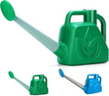 XXXFLOWER 1.5 Gallon Green Watering Can Outdoor Garden Flower Plant, Lightweight 6 L Water Cans with Detachable Nozzle Watering Pot for Office House Garden
