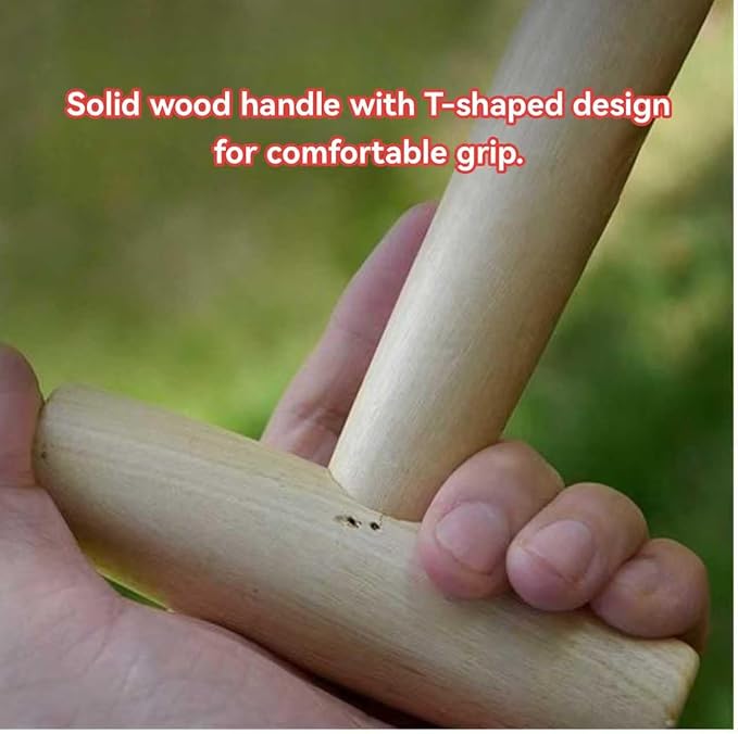 Plant Hole Digger for Planting - Handheld Seed Dispenser Tool, Seed Dibber Gardening Tool, Handheld Digger Garden Seeds Planting Tools for Plantings Tulip Daffodil Saffron Vegetable Seeds (2pcs)