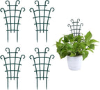 UWIOFF Trellis for Potted Plants, Stackable Small Indoor Plant Trellis for Climbing Plants Outdoor for Vine Ivy Hoya Houseplants Flower Plant Support, 4 Pack