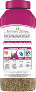 Osmocote Smart-Release Plant Food Plus Outdoor & Indoor1 - Granular, Continuous Release Plant Fertilizer with 11 Essential Nutrients, 2 lbs.