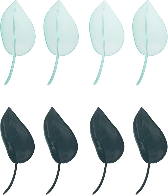 8 PCS Watering Leaves Plastic Plant Pot Watering Funnel Leaf Shape Drip Irrigation Device for Indoor and Outdoor Plants