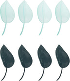 8 PCS Watering Leaves Plastic Plant Pot Watering Funnel Leaf Shape Drip Irrigation Device for Indoor and Outdoor Plants