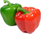 Clovers Garden Better Bell Pepper Plants– Two (2) Live Plants – Non-GMO - Not Seeds - Each 4" to 8" Tall – in 4" Inch Pots – Ripens Green to Red