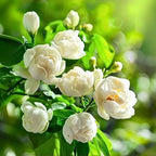 100PCS Jasmine Vine Seeds for Planting – Highly Fragrant Sweet-Scented Flower, Fast-Growing Hardy Perennial, Heat & Drought Tolerant, Attracts Butterflies, Ideal for Outdoor Garden Deco Gift