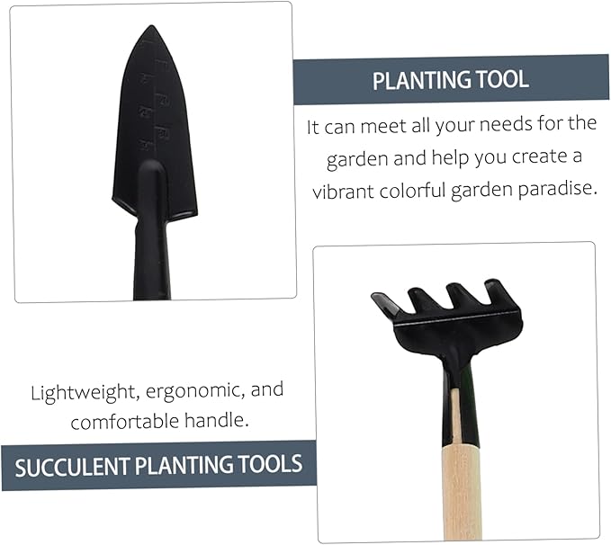 Sosoport 1 Set Gardening Tool for Bonsai Succulent Planting Shovel Sprayer and Pruner Accessories for Plant Care Enthusiasts Complete Gardening Supplies for