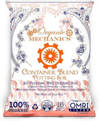 Organic Mechanics Container Blend Potting Soil, 16 qt - All-Purpose, Peat-Free, Well-Drained Blend with Compost, Rice Hulls, and Worm Castings for Growing Annuals, Perennials, Woody Plants