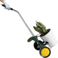 VEVOR Garden Pot Mover, Heavy Duty Plant Dolly Cart with Adjustable Grabbing Arm, Max 143 LBS Weight Capacity, Potted Plant Mover Dolly with Suction Cup and Secure Lock, Fits for Indoor & Outdoor Use