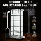 Mushroom Grow Tent, Martha Tent for Mushroom Growing kit, Mini Greenhouse Indoor, sturdy racks can accommodate a variety of mushrooms, including trays, fruiting blocks & grow kits (Mushroom Grow Tent)