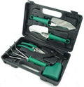 5PCS Gardening Tool Set Plant Care Mechanics Kit Pruning Tools with Carrying Case