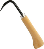 KAKURI Root Hook Japanese Gardening Tool for Loosing Soil 8.2", Root Pick Repotting Tool for Bonsai and Gardening, Japanese Hand Forged Carbon Steel, Made in Japan