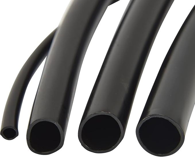 Raindrip 016010T 1/4-Inch Drip Irrigation Supply Tubing,100-Foot.,for Drip Irrigation,Drip-Emitters,Irrigation-Parts,Systems,Black Polyethylene,(Pack of 10)