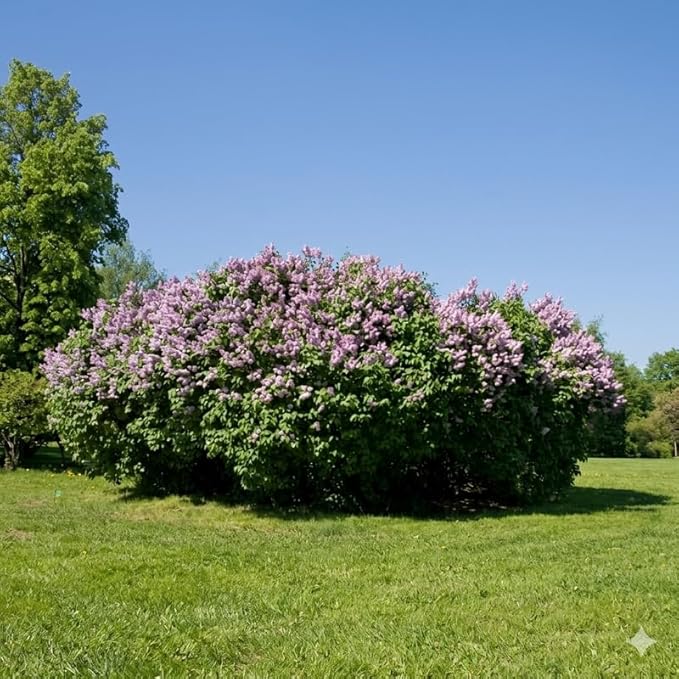 Miss Kim Lilac Bush Live Plant in Quart Pot, Fast Growing Korean Lilac Tree, Fragrant Flowering Shrubs for Garden Landscaping