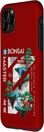 iPhone 11 Pro Zen Bonsai Tree Niwaki Japanese Garden Art Botanists Case