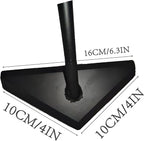 YEELOR Triangle Garden Hoe, Carbon Steel Push-Pull Weeding Tool, Equipped with 57.5" Stainless Steel Long Handle – A Long-Handle Weeder for Digging, Weeding, Hoeing and Loosening Soil