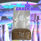 Mushroom Monotub Refill - Sterile Grain Spawn [5lb] - Sterile Mushroom Substrate [10lb] Grow Like Magic