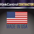 Kink Control Contractor Grade Hose with High Burst Strength, Spring Coil and Crush Resistant Couplings, Made in the USA 3/4 x 100 ft