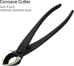 VOUIU 5-Piece Bonsai Tool Set,Knob Cutter,Concave Cutter,Wire Cutter,Jin Pliers,Bonsai Scissors