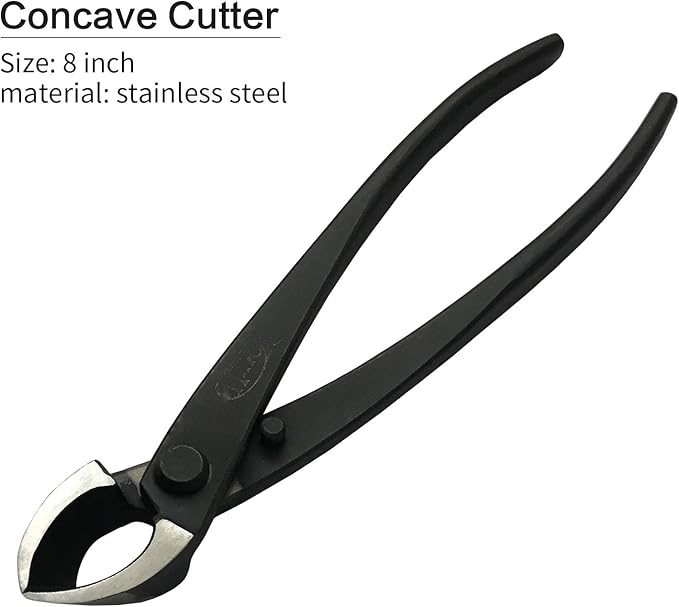 VOUIU 5-Piece Bonsai Tool Set,Knob Cutter,Concave Cutter,Wire Cutter,Jin Pliers,Bonsai Scissors