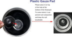24/21/11 Inch Tall Planter Pots Garden Plastic Planters - Set of 3 for Indoor & Outdoor Use - Decorative Lightweight Flower Pots