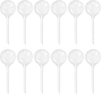 12 PCS Large Plastic Self-Watering Bulbs,Clear Watering Globes,Plant Watering Globes for Plants,Graden,Flowers Flowerpot