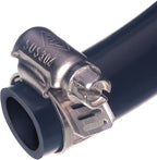 Pennington Aquagarden Aquagarden Flexible Pond Tubing, 15ft x ½” Internal Diameter, Smooth-bore PVC Pond Tubing, Includes 2 stainless steel Hose Clamps,