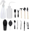 Succulent Planting Tool Set 14pcs Gardening Accessories with Spray Bottle, Soil Scoop, Pruning Shears for Indoor and Outdoor Plant Care