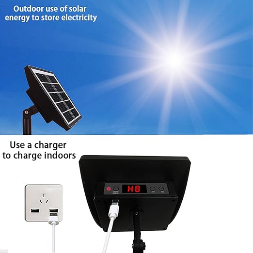 Solar Drip Irrigation System, Automatic Timing Plant Watering Devices Solar Water Pump Ip67 Garden Irrigation System for Greenhouse Garden Lawn