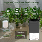 Haozee Automatic Irrigation System,Automatic Irrigation for Garden, Balcony Plants, Pot Plants Outdoor,Drip Irrigation Set for Up to 10 Pot Plants
