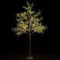 TYBEEU 6ft Lighted Olive Tree with 300 Warm White LED Lights, Dimmable, Ideal for Indoor & Outdoor Holiday Decor, Home, Garden, Wedding & Party