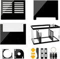LYL LEYOULAND Adjustable Sump Baffle Kit - Refugium Kit for 10 Gallon Tank - Reef Aquarium - Saltwater Aquarium Filter System- Protein Skimmer Sump
