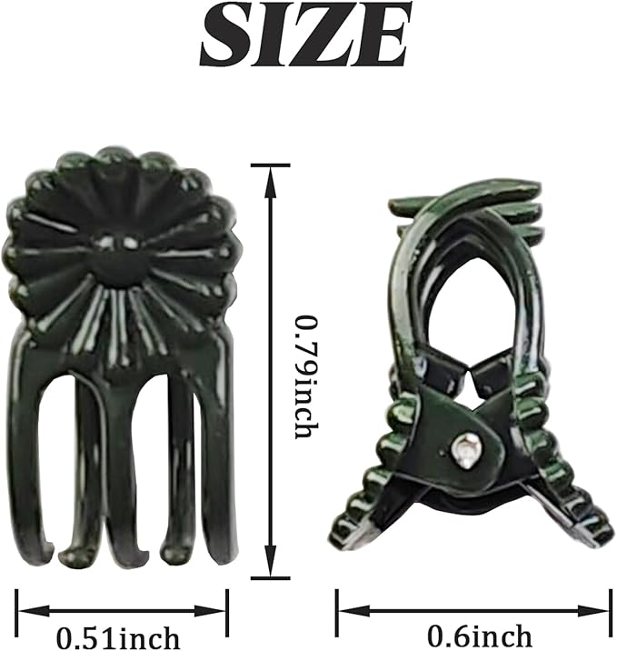GXXMEI 400PCS Orchid Clips for Plants Support - Dark Green, for Small - Middle Climbing Plants Vine Plants & Single Stem Plants