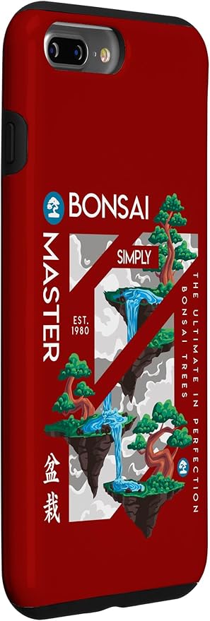 iPhone 7 Plus/8 Plus Zen Bonsai Tree Niwaki Japanese Garden Art Botanists Case