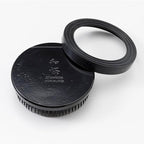 Wazakura Japanese Ikebana Kenzan Flower Holder 89mm (3.5"), Made in Japan, Round Large - Black