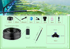 New drip Irrigation kit, Automatic Garden Watering System, Quick Connector and 360-degree Bending Dropper atomizing Copper Nozzle, Garden Plant Lawn Courtyard Watering System. (82FT)