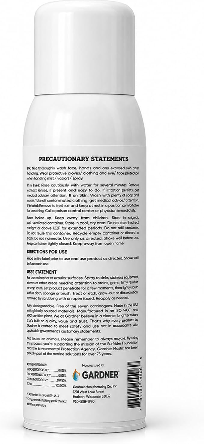 Gardner - Indoor Fly Spray - Natural Plant-Based Pest Control - FIFRA 25(b) Exempt Formula - Family and Pet Safe