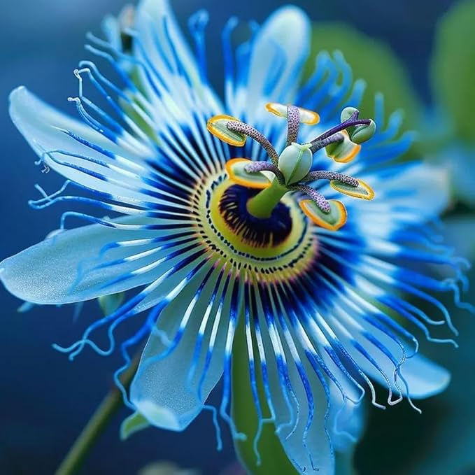 50+ Mixed Passion Flower Seeds-Vine Perennial Passionflower Seeds for Planting -Edible Fruit Passiflora Incarnata Seed Non-GMO Heirloom for Home Outdoor Garden