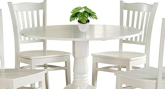 Kiko Artificial Plant-Monstera -9 PCS in White Melamine Pot Fake Table Plant Greenery Potted Plants for Office, Living Room, Dinner Room, Shopping mall,Artificial Plant for Indoors