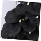 Artificial Phalaenopsis Orchid Flowers Lifelike Simulation Silk Floral Home Decoration Photography Props for Living Room and Wedding Décor